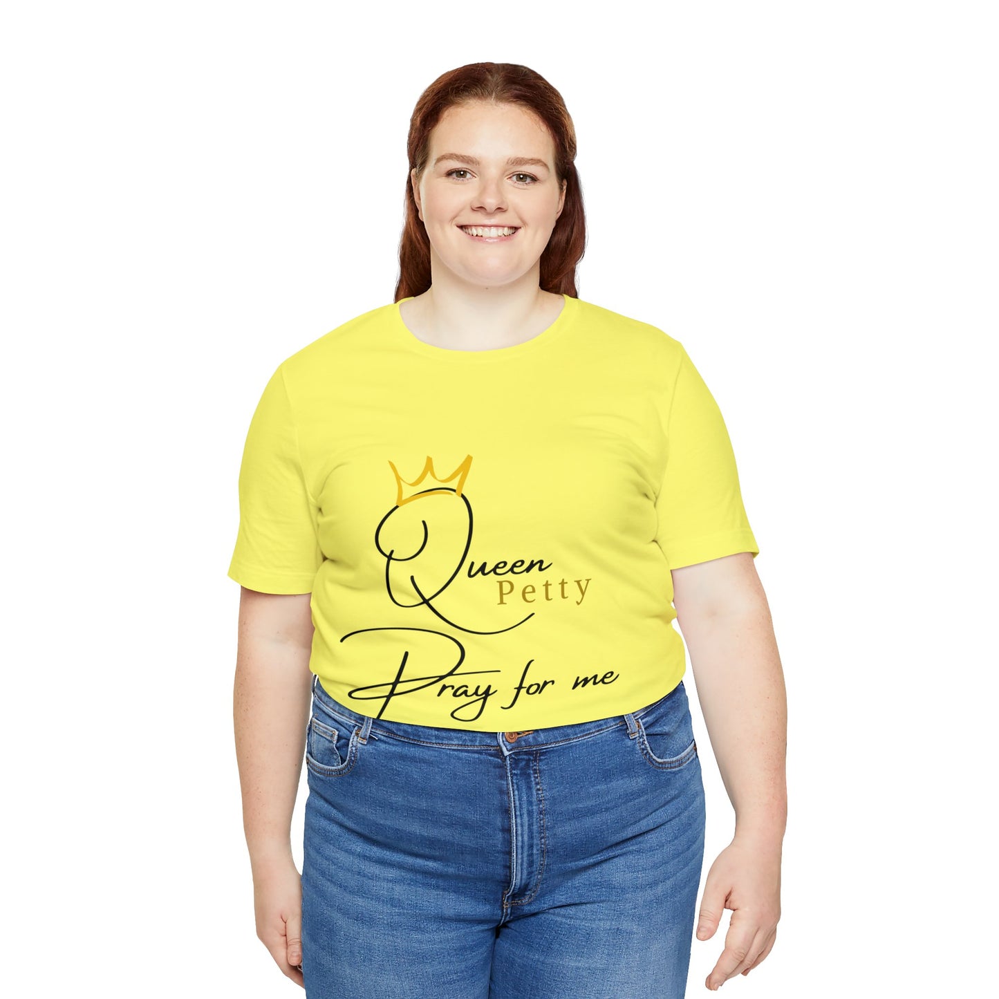 Pray for Queen Petty Unisex Jersey Short Sleeve Tee