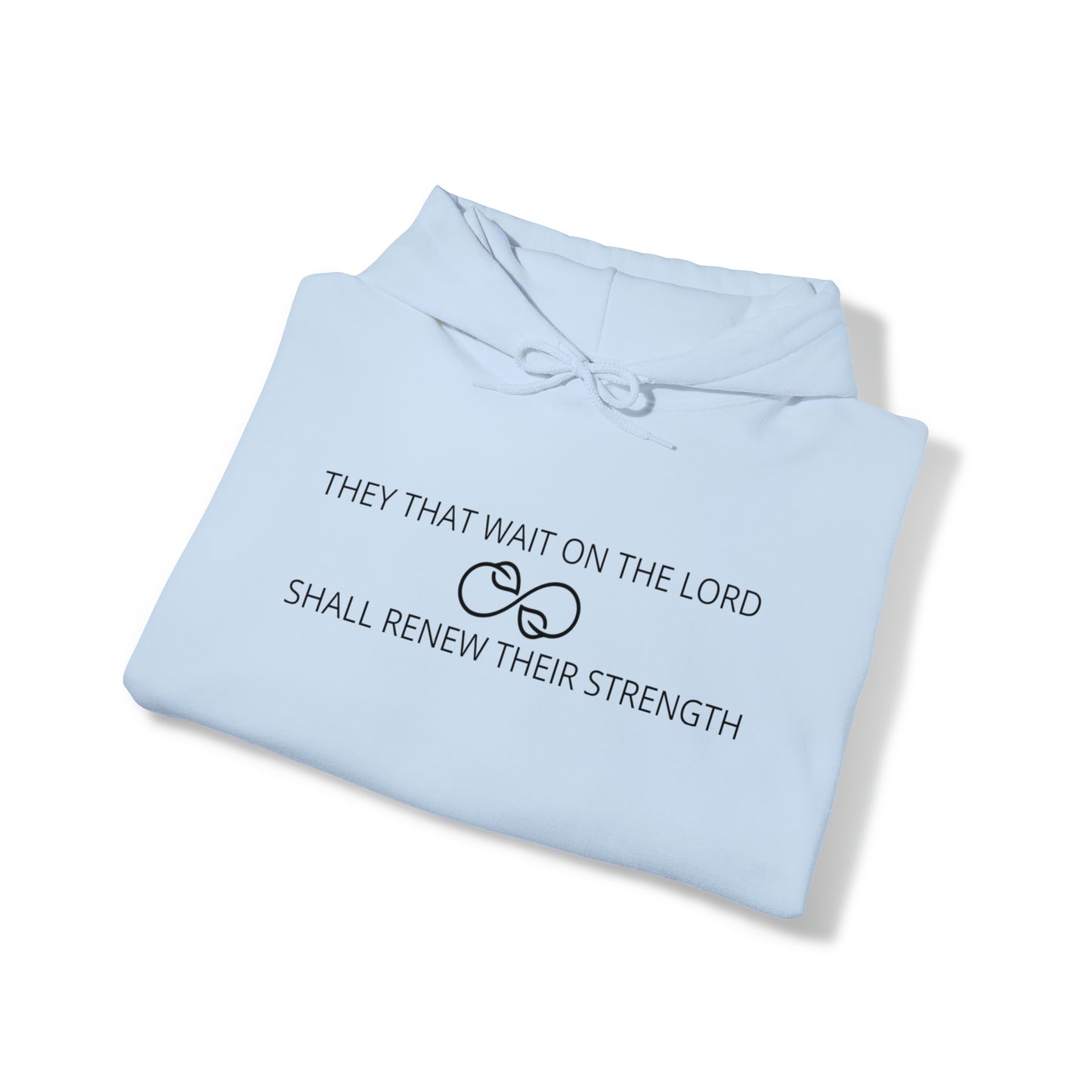 Wait on The Lord Unisex Heavy Blend™ Hooded Sweatshirt