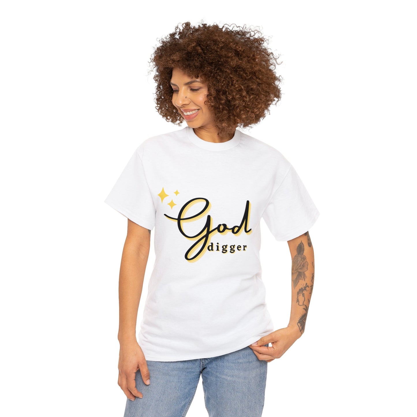 God Digger Unisex Heavy Cotton Tee