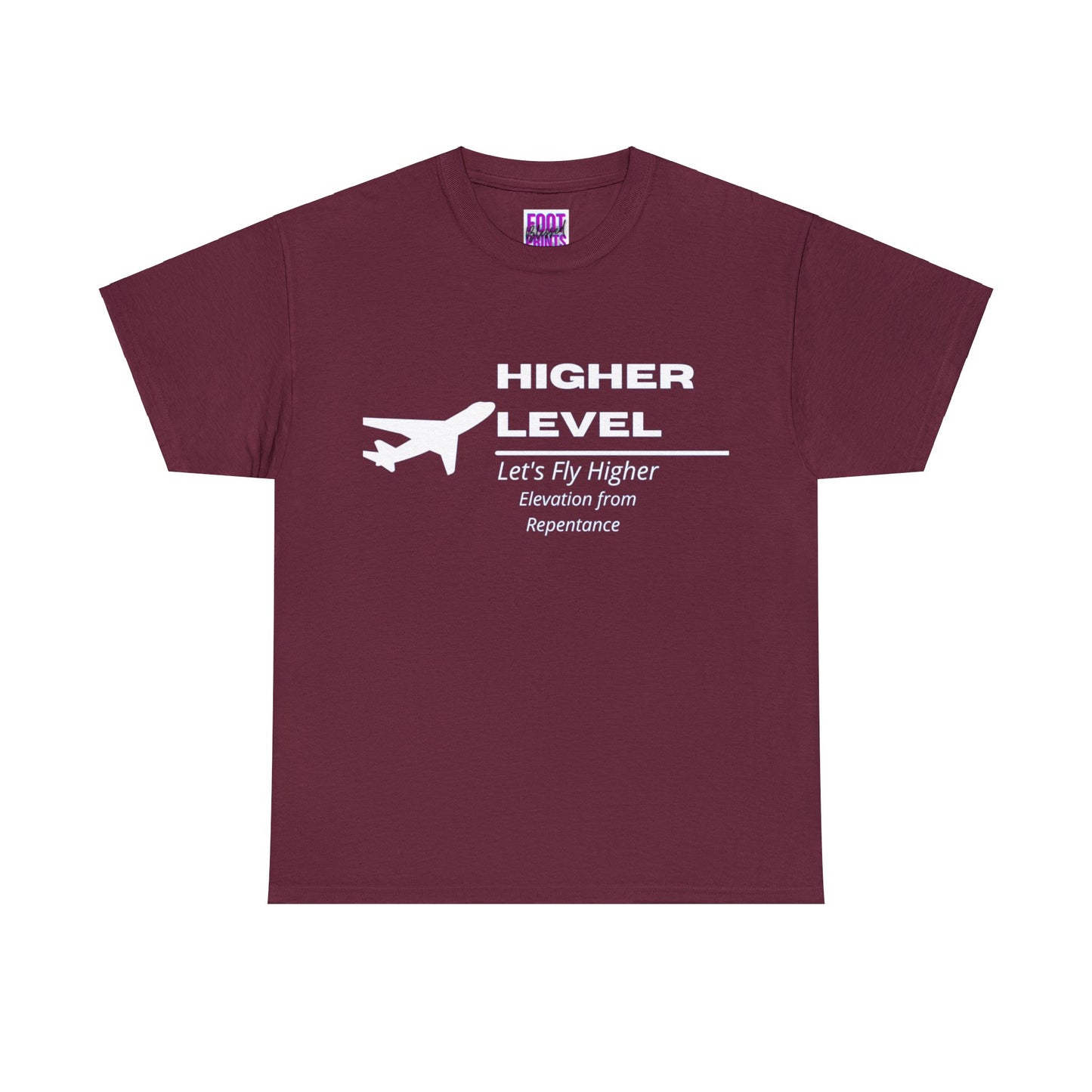 Higher Level Unisex Heavy Cotton Tee