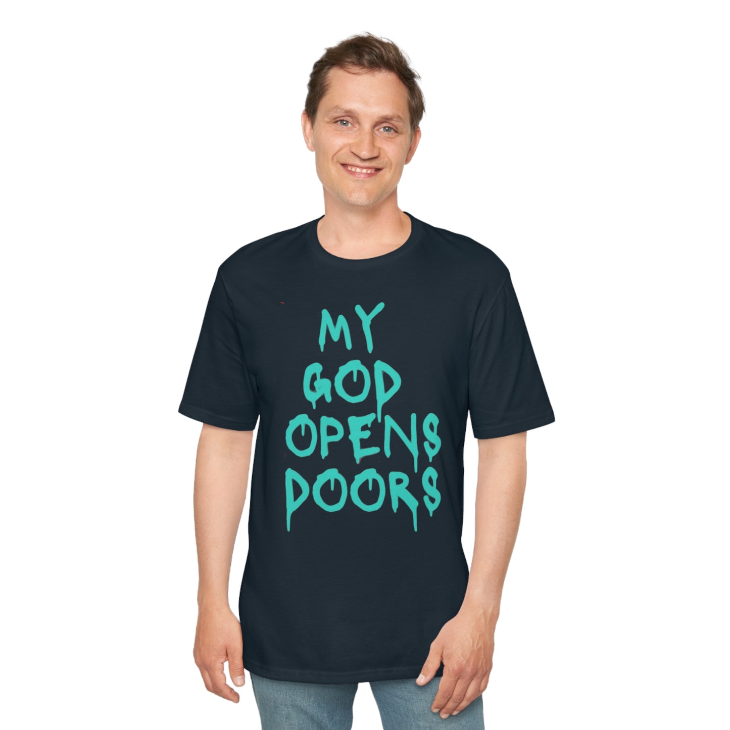 God Opens Doors Perfect Weight® Tee