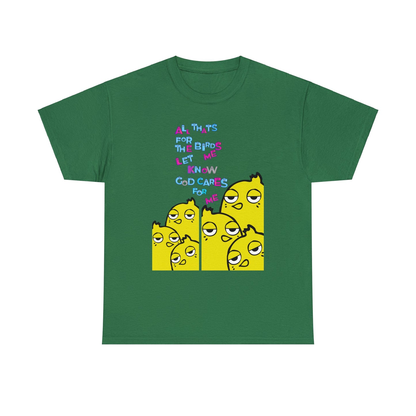 For The Birds Unisex Heavy Cotton Tee