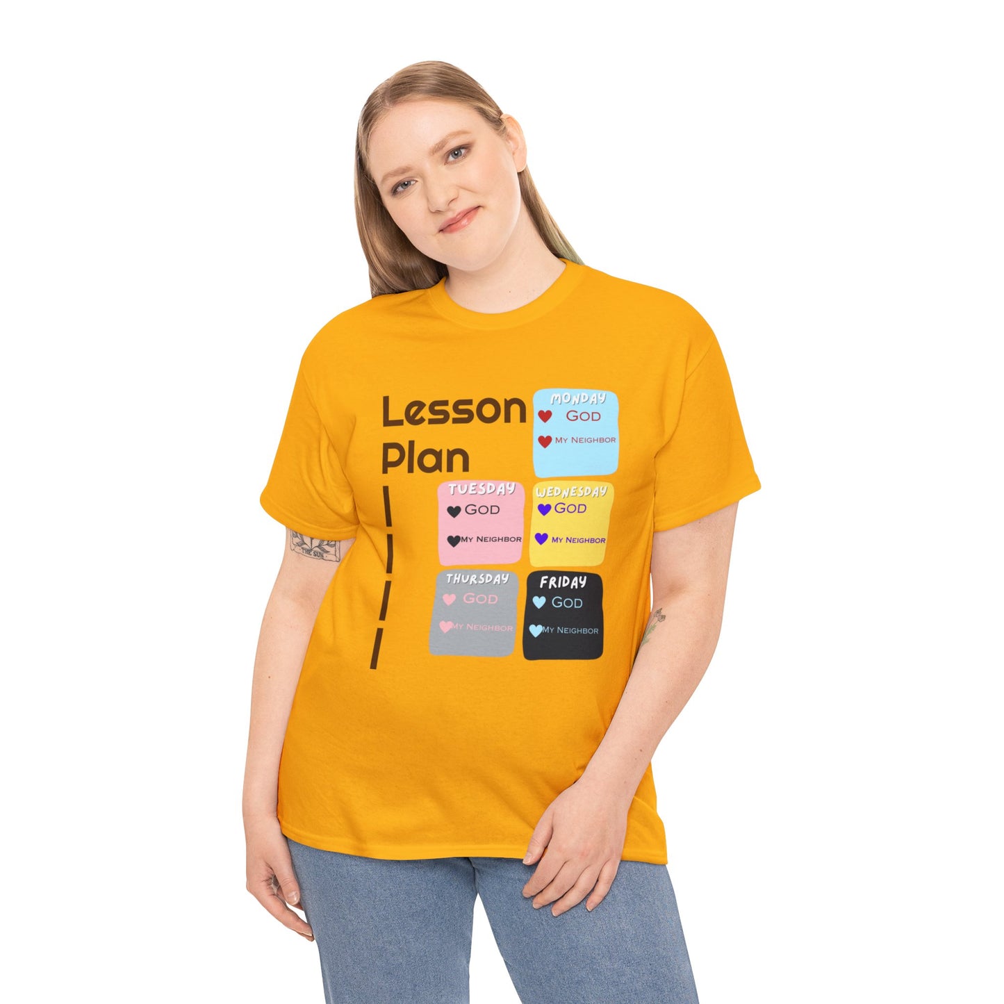 Lesson Plan Unisex Heavy Cotton Tee