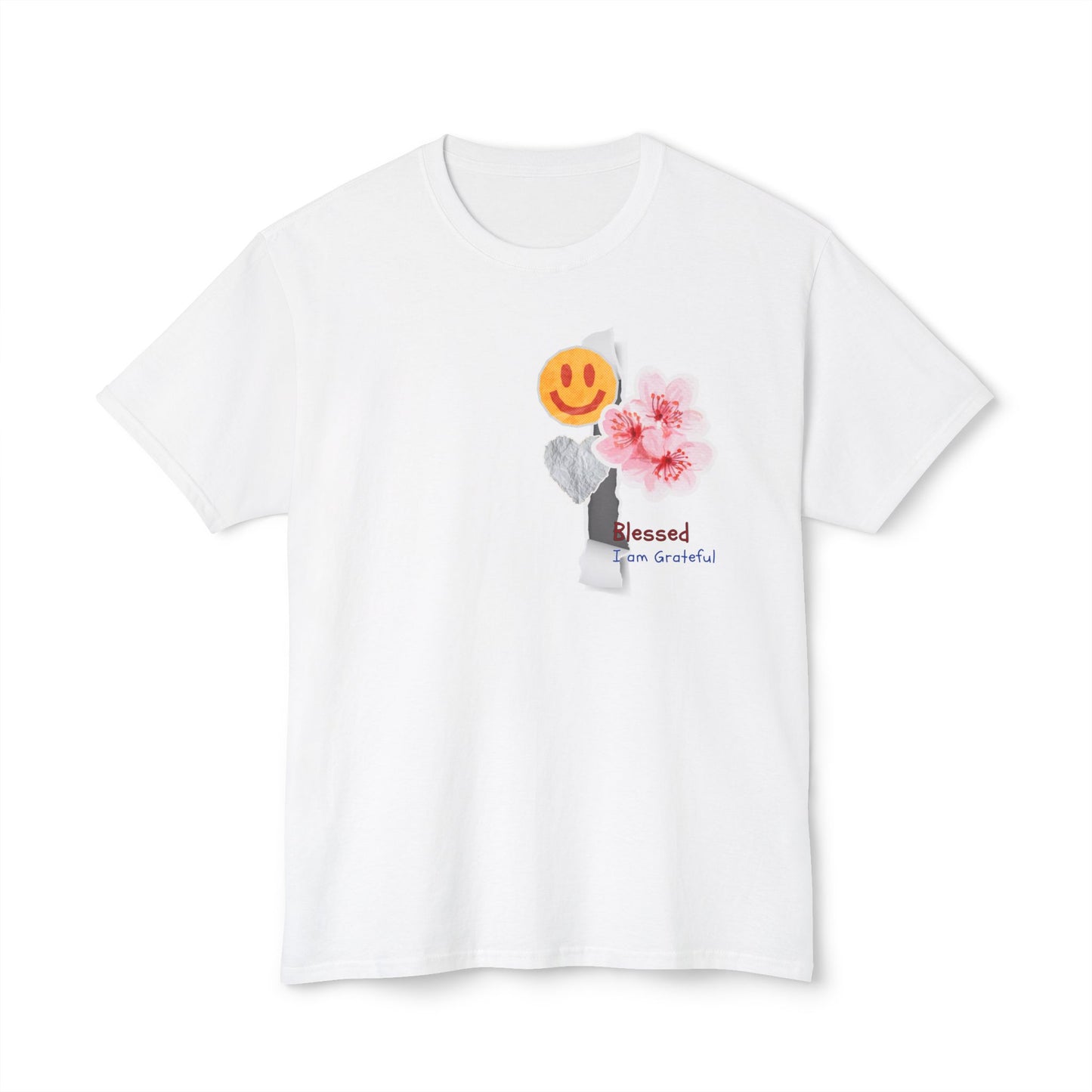 I'm Blessed & Grateful Unisex HD Cotton™ T-Shirt | Positive Vibes Tee