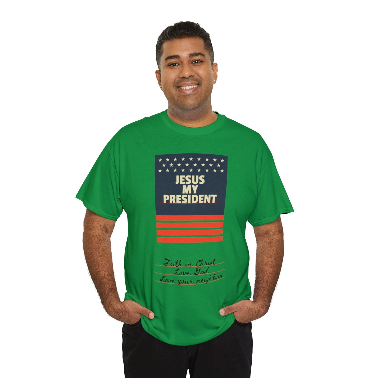 Jesus My President Tee: Affordable Faithwear for All