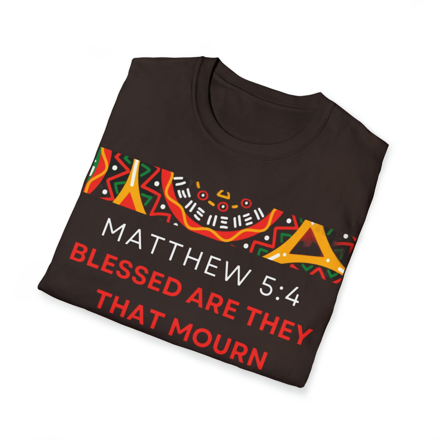 Blessed Are They That Mourn Unisex Softstyle T-Shirt