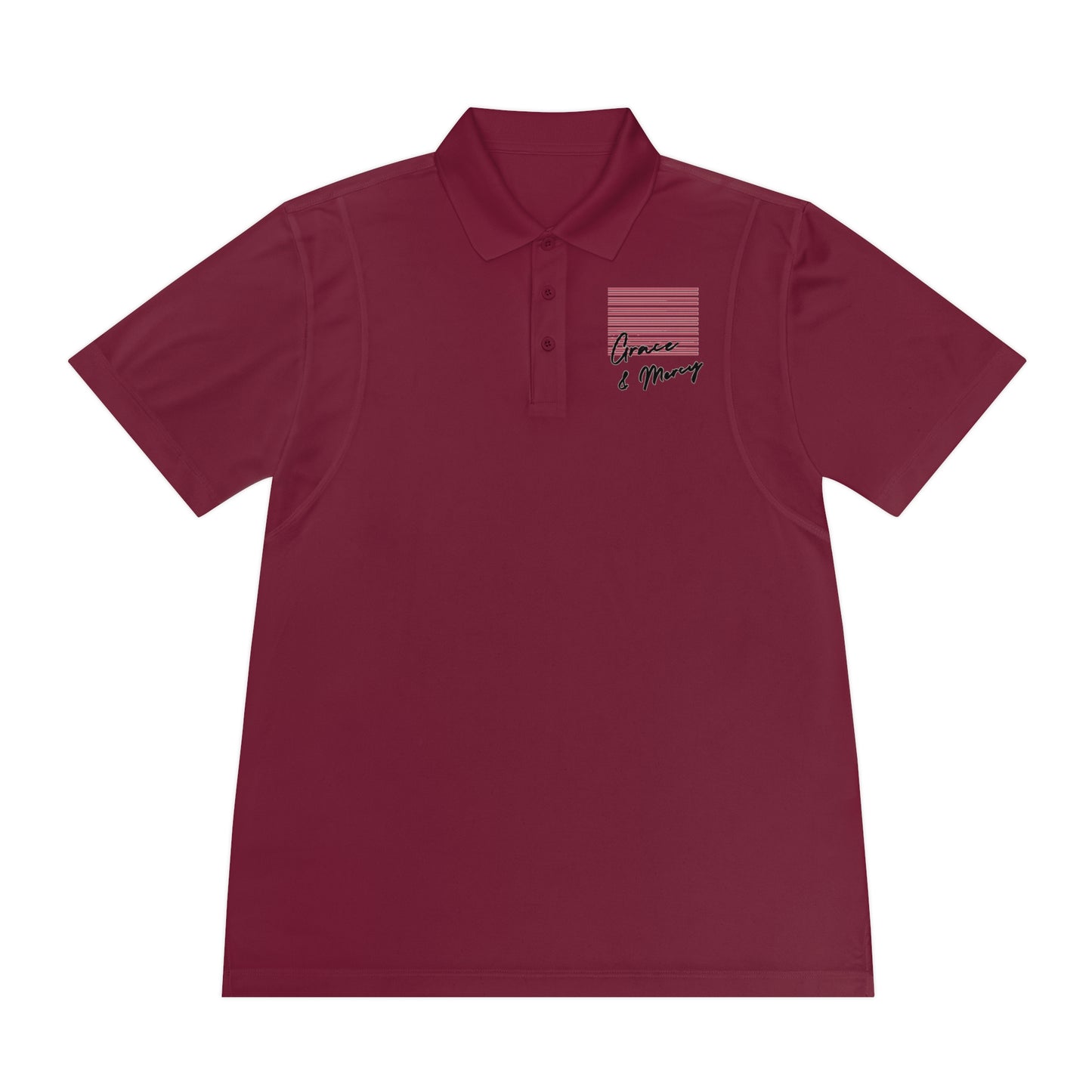 Grace & Mercy Men's Sport Polo Shirt