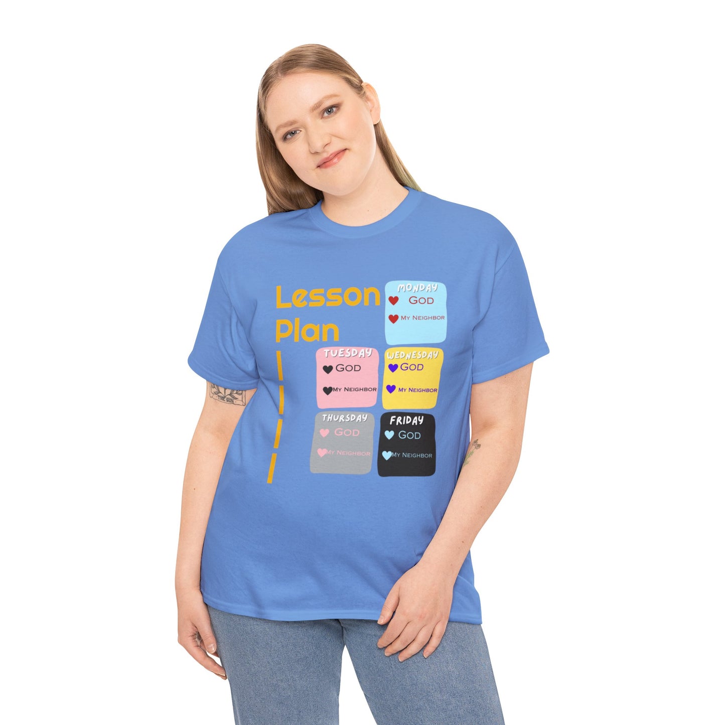 Lesson Plan Unisex Heavy Cotton Tee