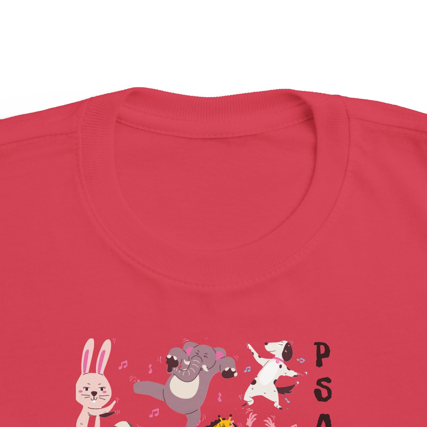 Party Animals Psalms 150~6 Toddler's Fine Jersey Tee