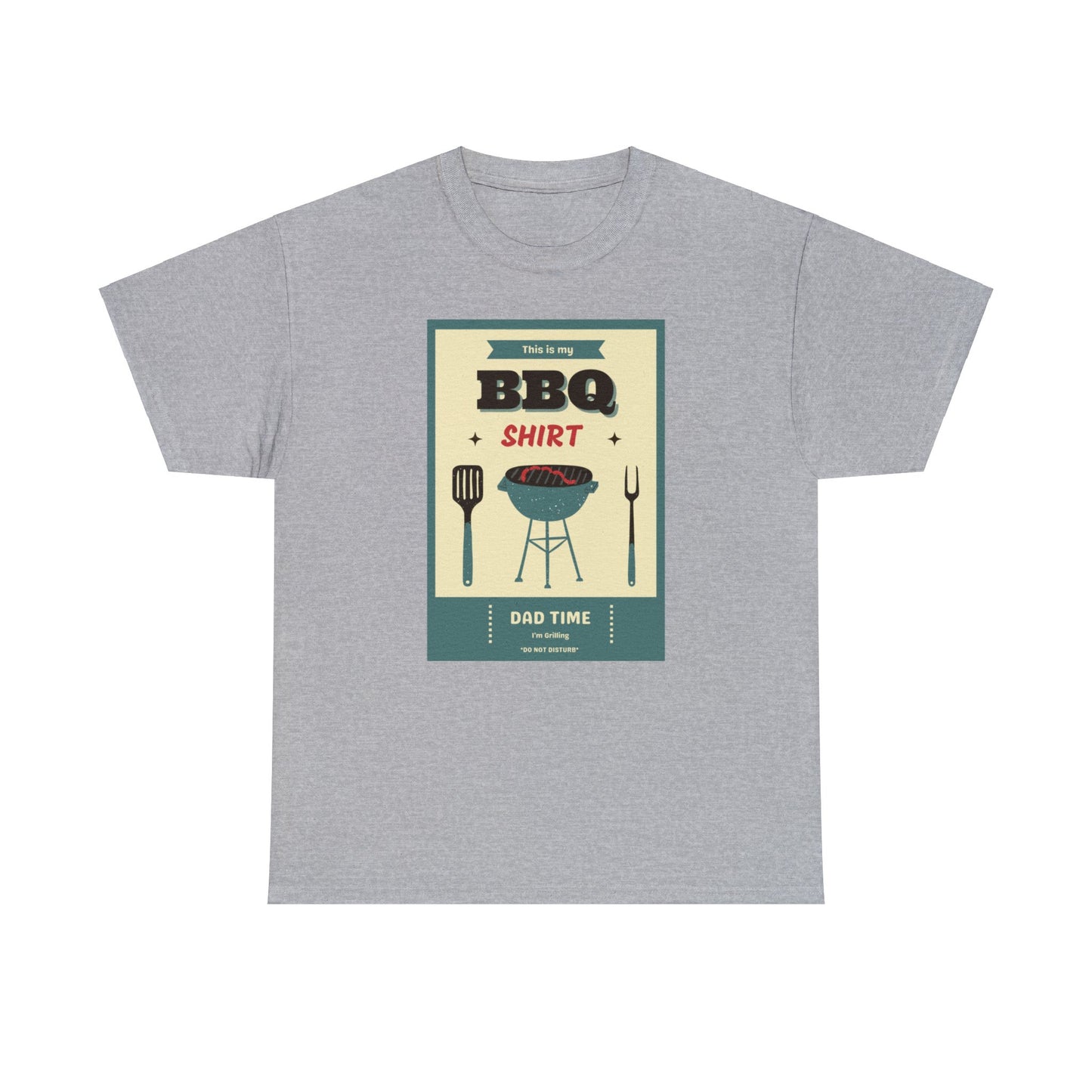 BBQ Dad Time Unisex Heavy Cotton Tee