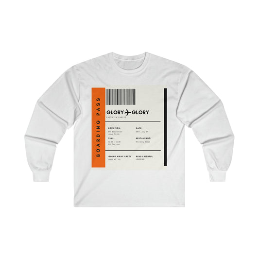 Boarding Pass Ultra Cotton Long Sleeve Tee