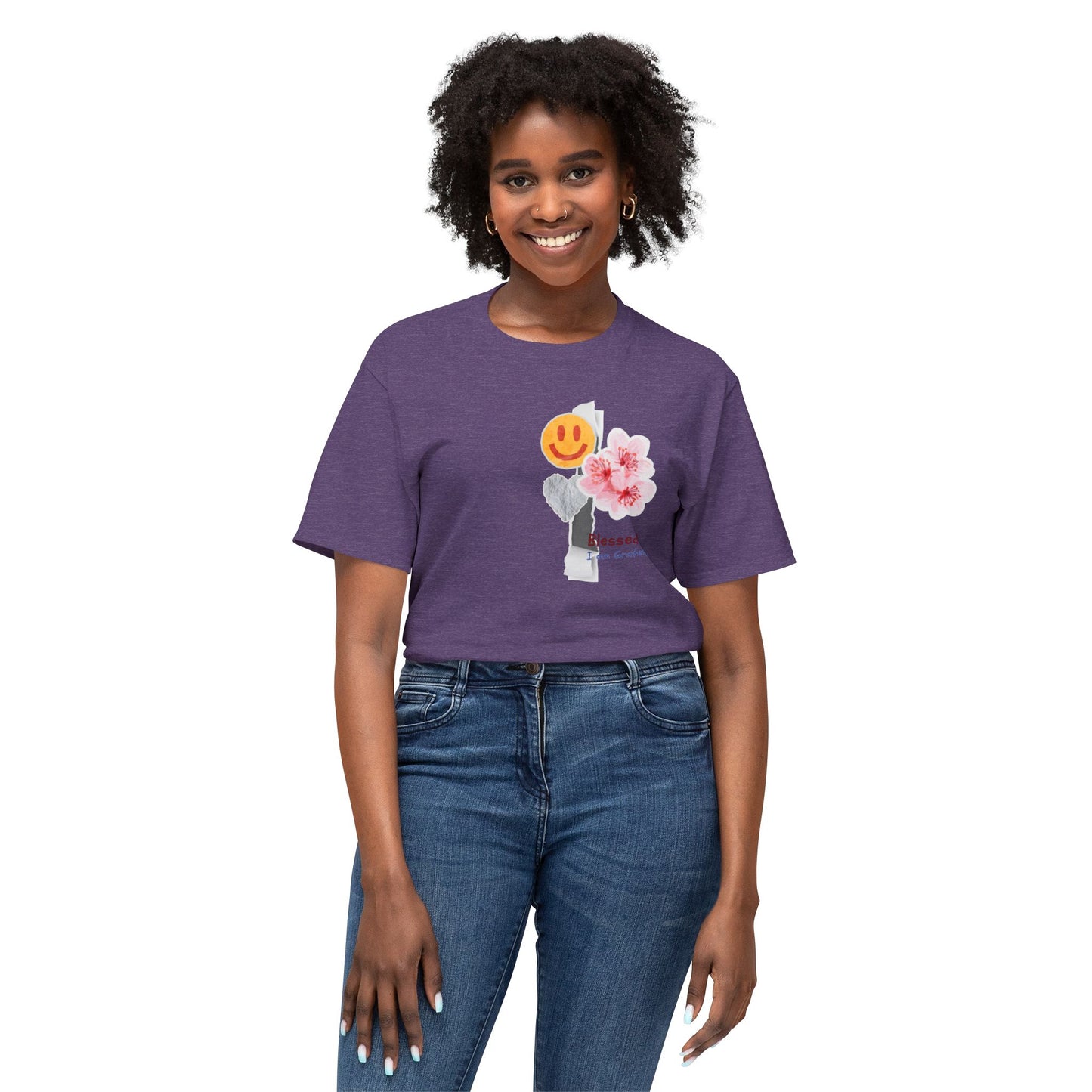 I'm Blessed & Grateful Unisex HD Cotton™ T-Shirt | Positive Vibes Tee