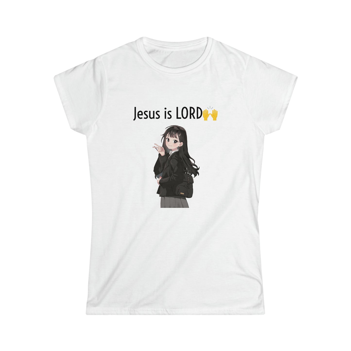 Jesus Anime Women's Softstyle Tee