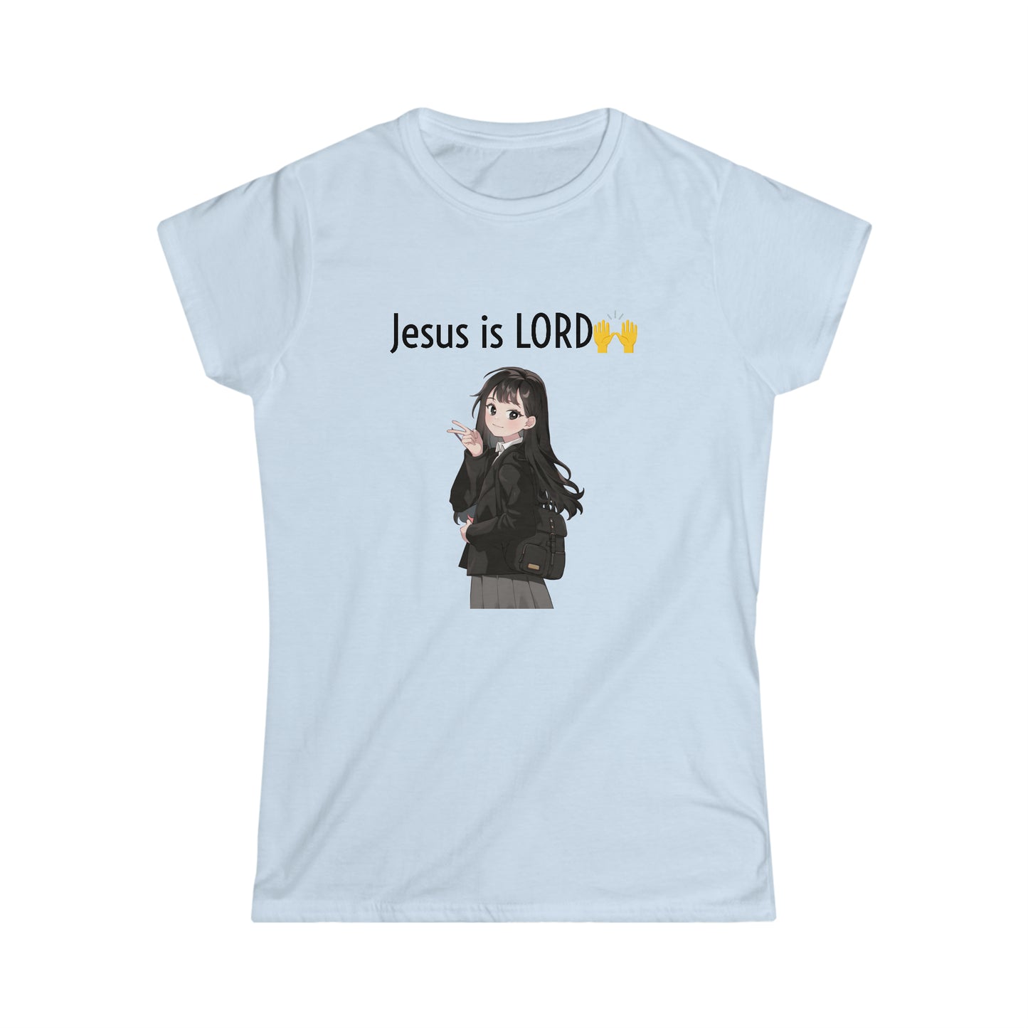 Jesus Anime Women's Softstyle Tee