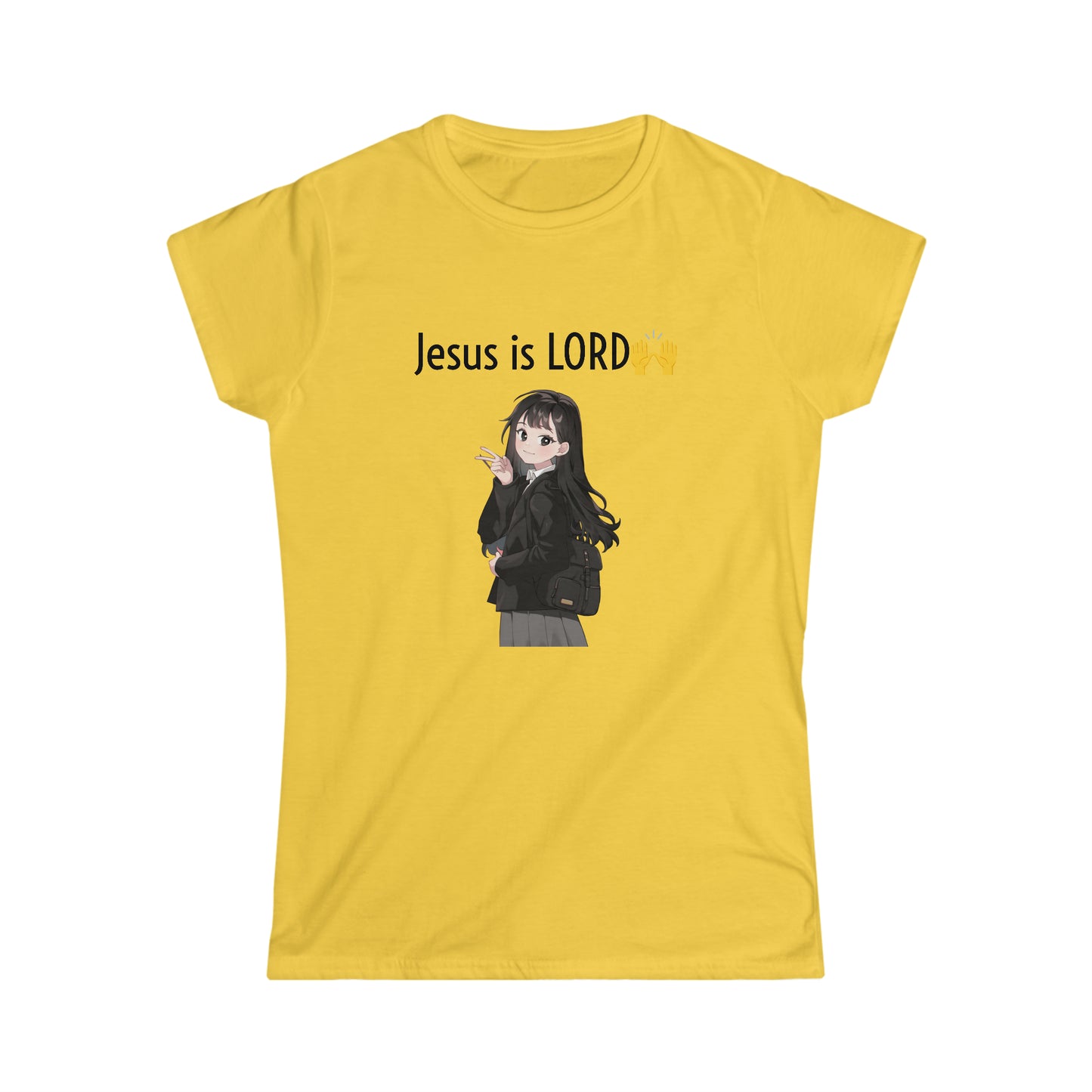 Jesus Anime Women's Softstyle Tee