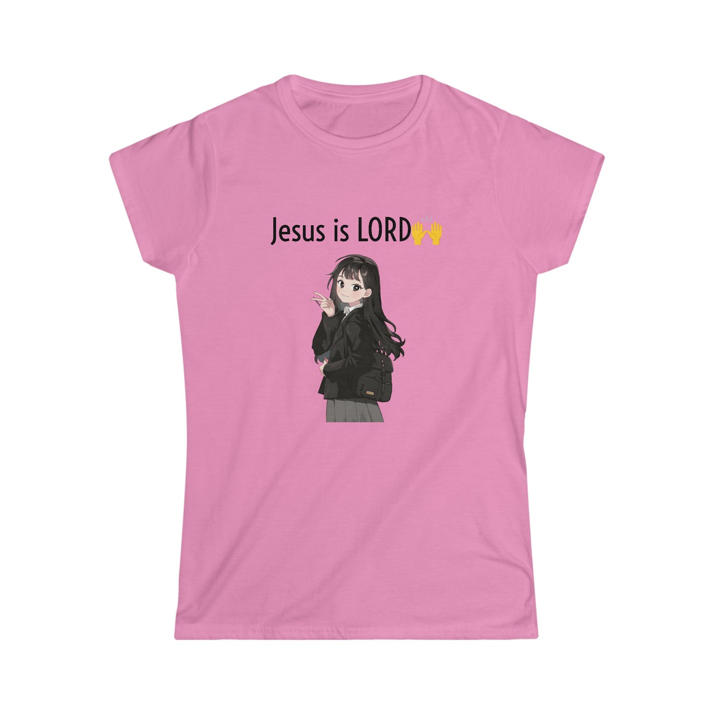 Jesus Anime Women's Softstyle Tee