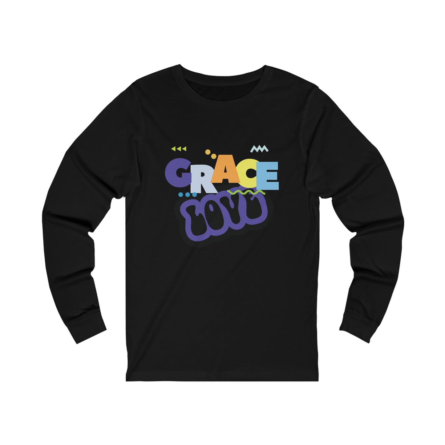 Grace Love Blessedfootprints Unisex Jersey Long Sleeve Tee