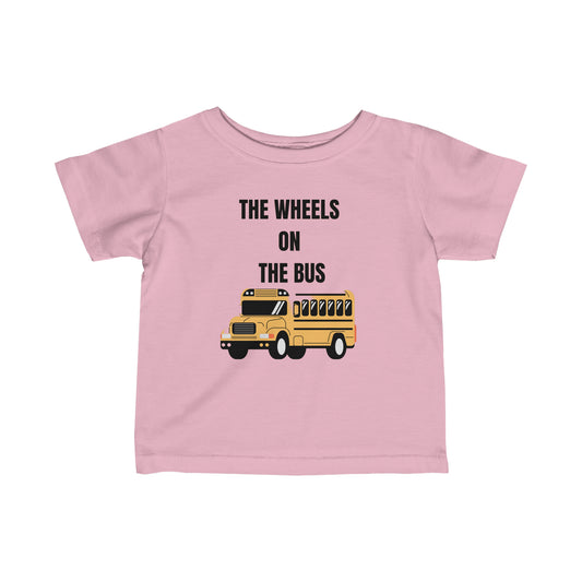 The Wheels on The Bus Infant Fine Jersey Tee