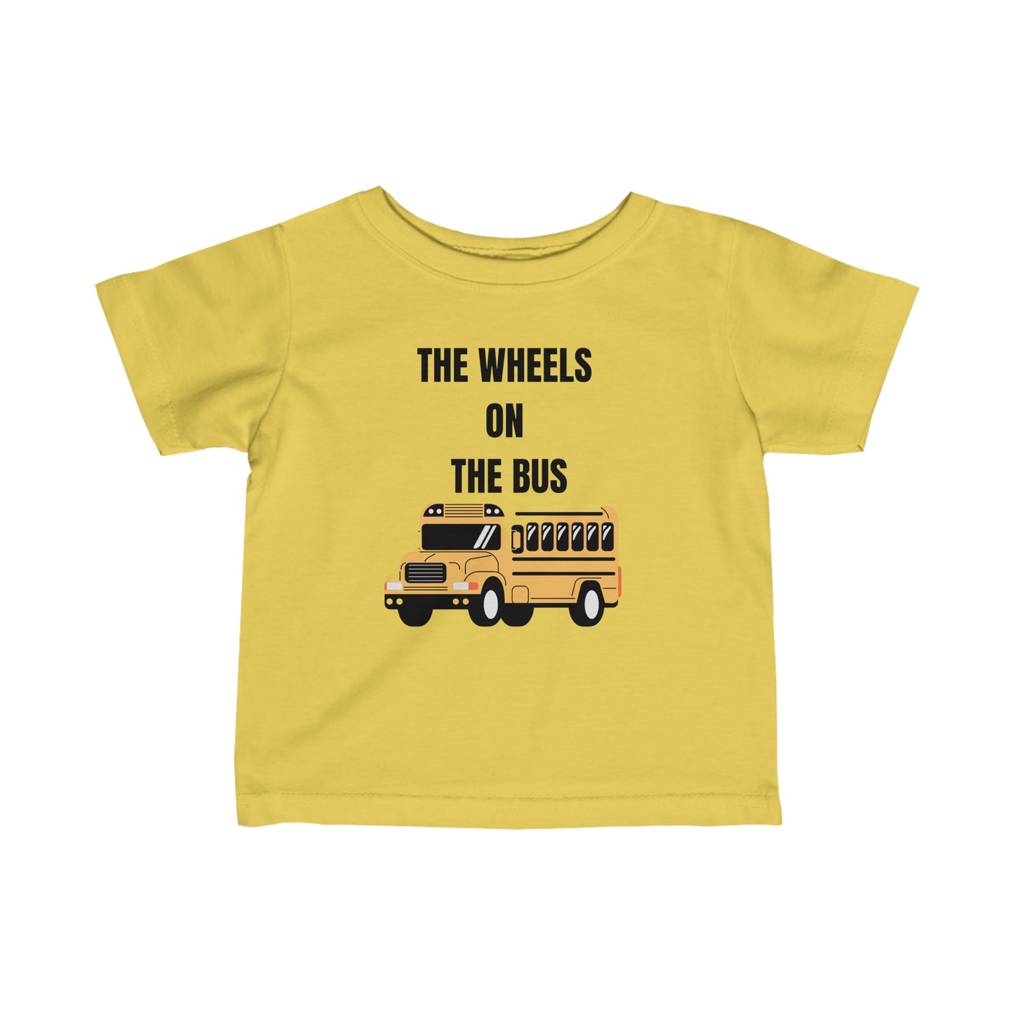 The Wheels on The Bus Infant Fine Jersey Tee