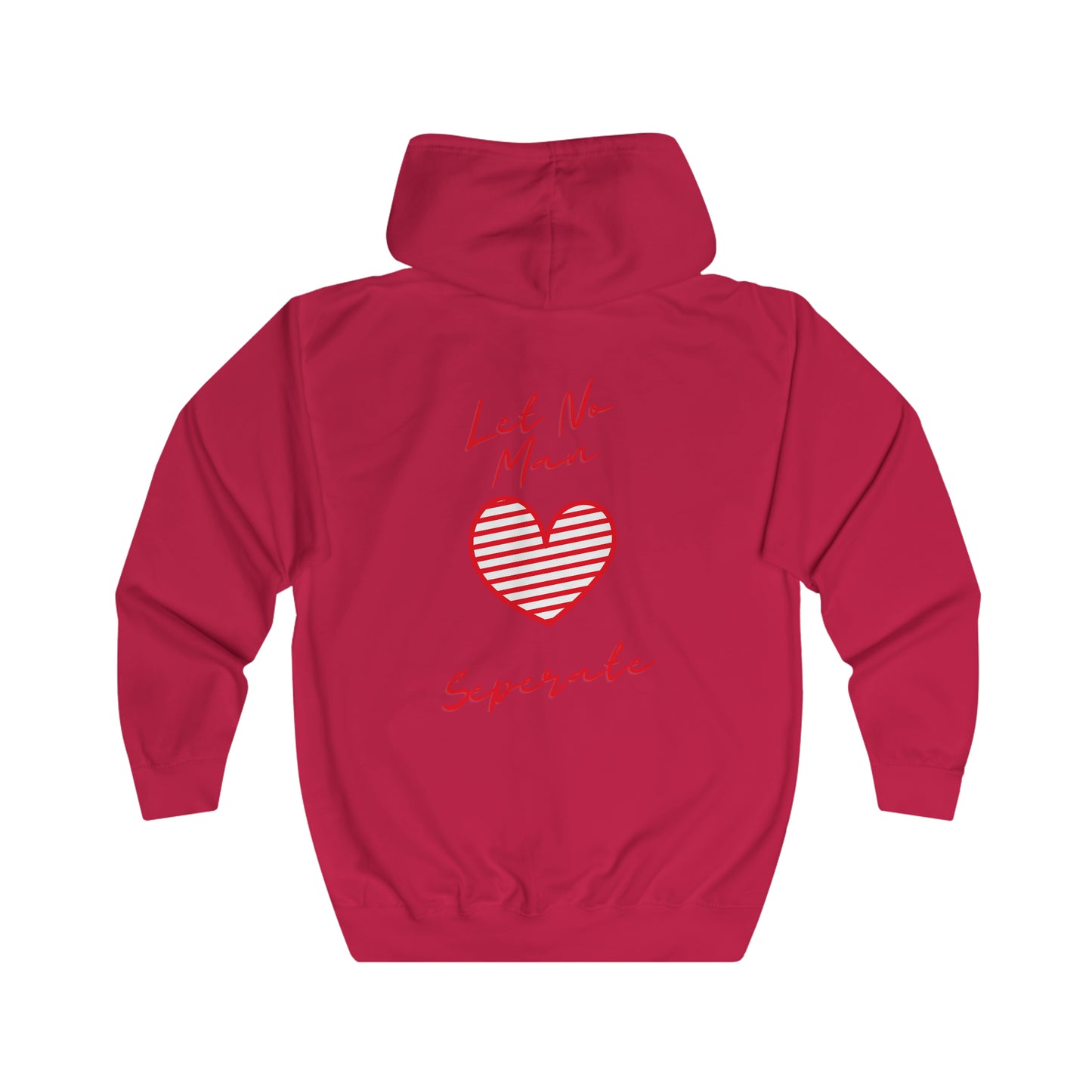 Married Life Commitment: Unisex Full Zip Hoodie for Lifetime Partnership Together Forever