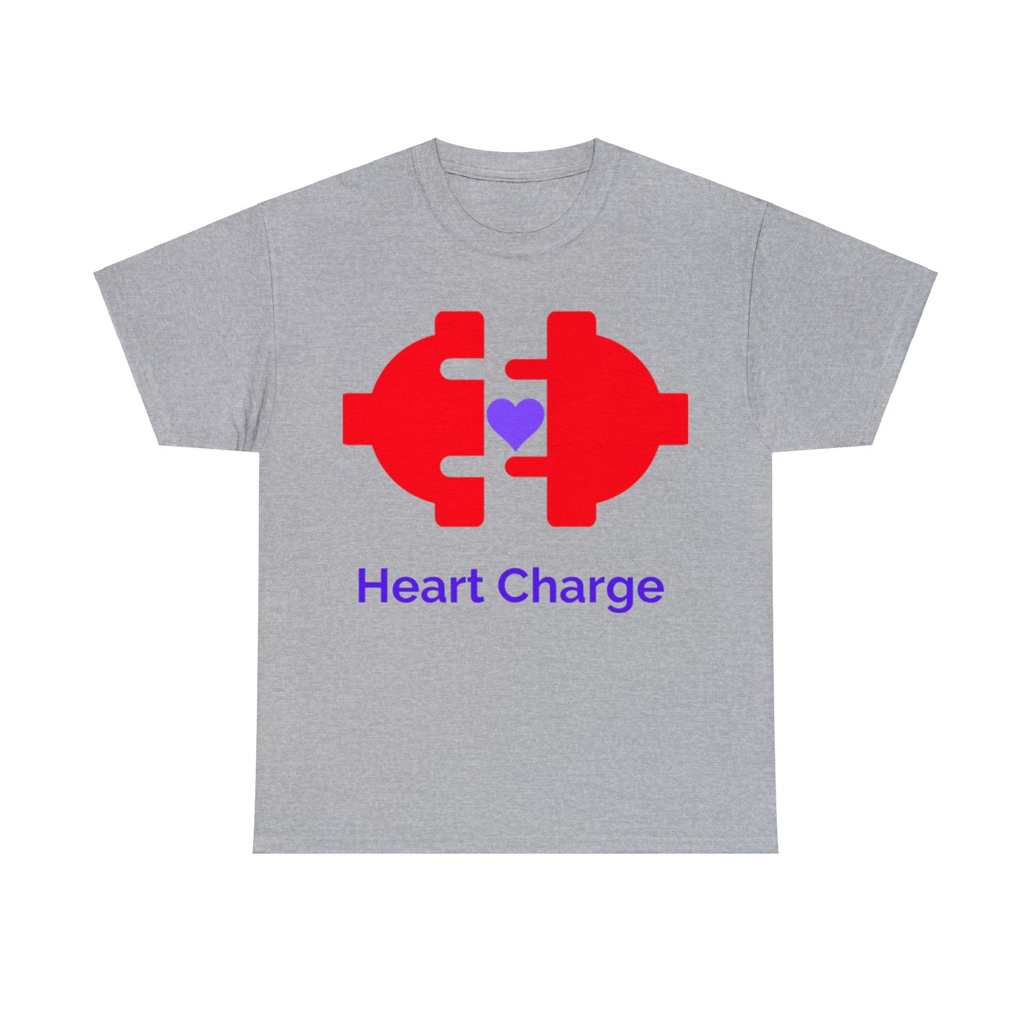 Heart Charge Unisex Heavy Cotton Tee