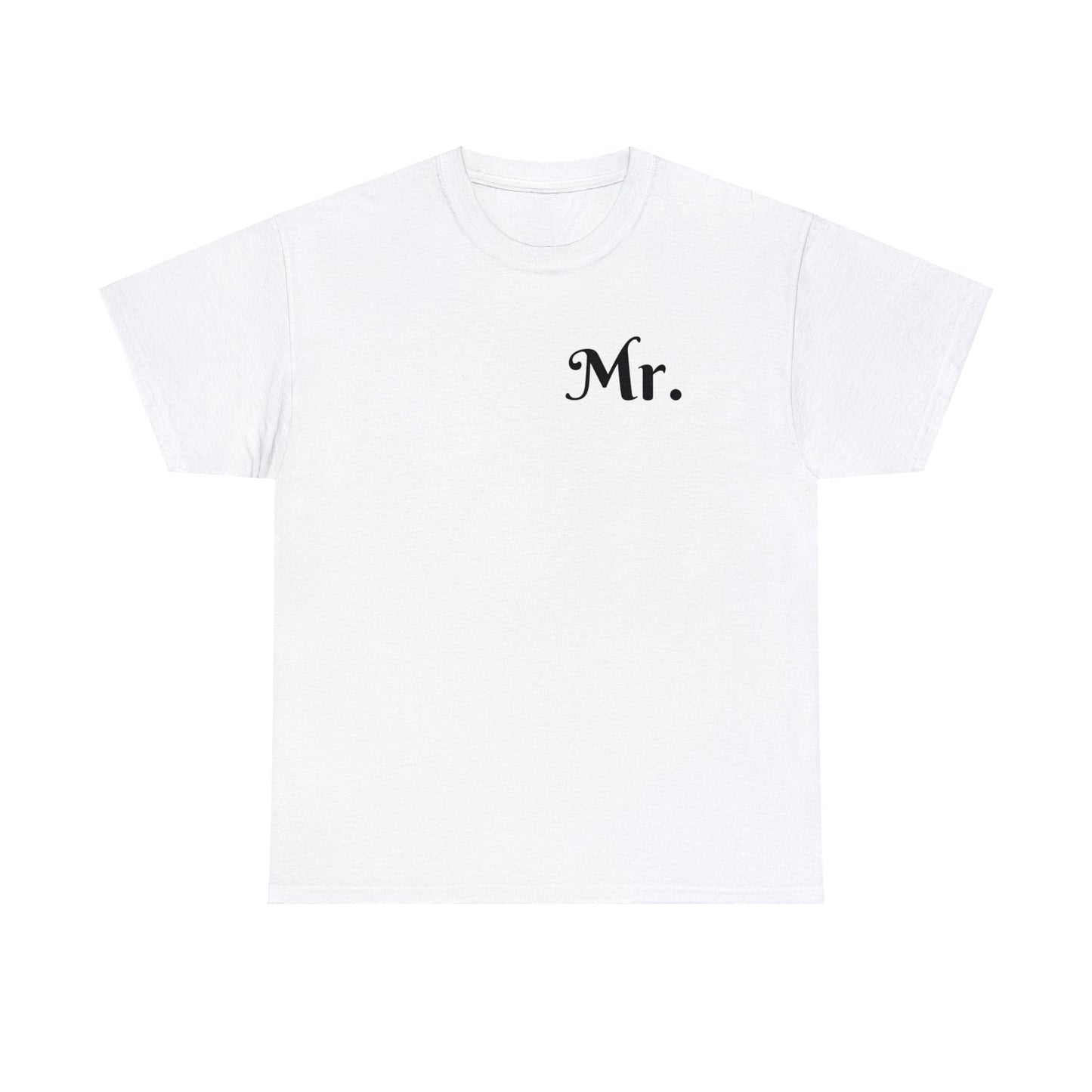 Mr. Unisex Heavy Cotton Tee