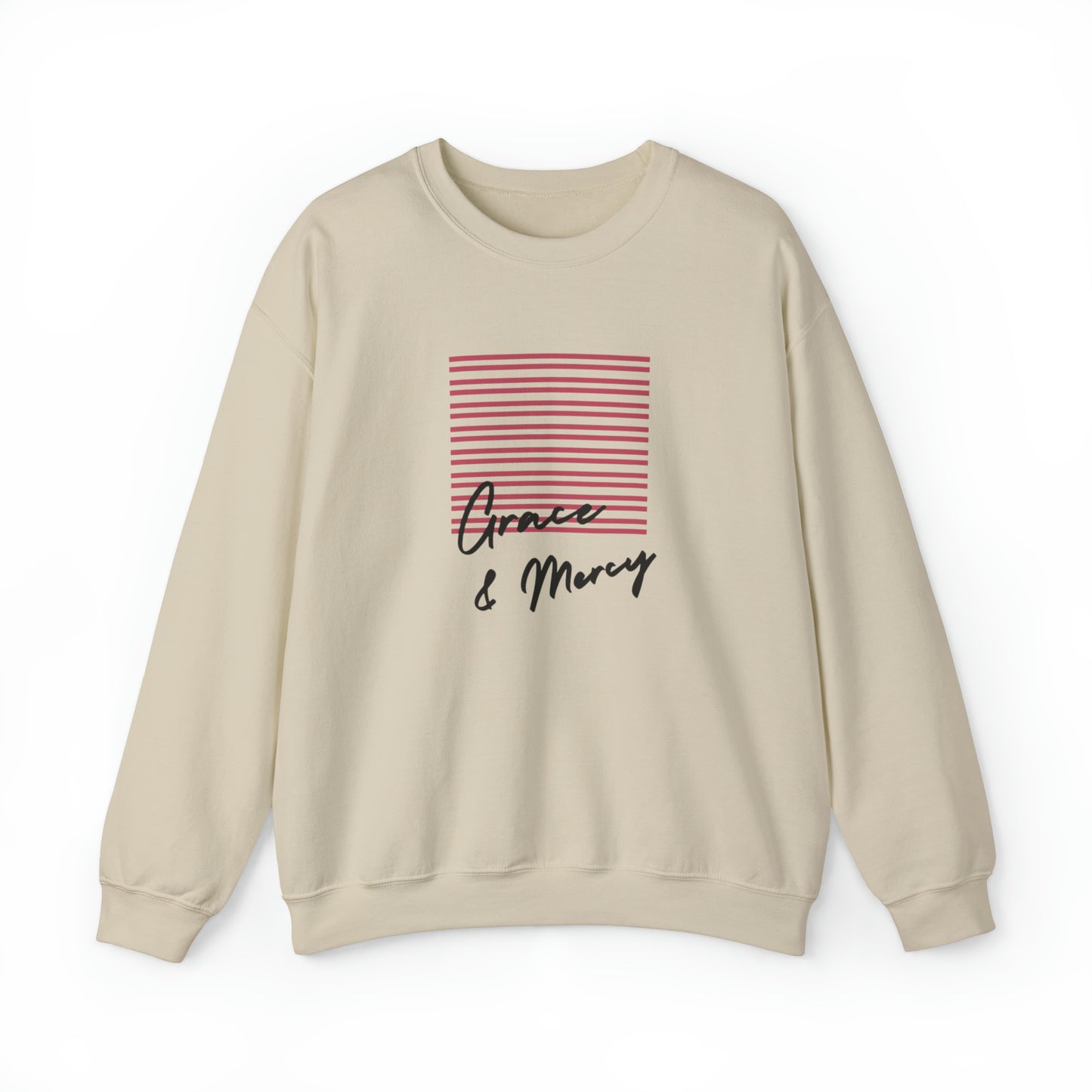 Grace & Mercy Unisex Heavy Blend™ Crewneck Sweatshirt