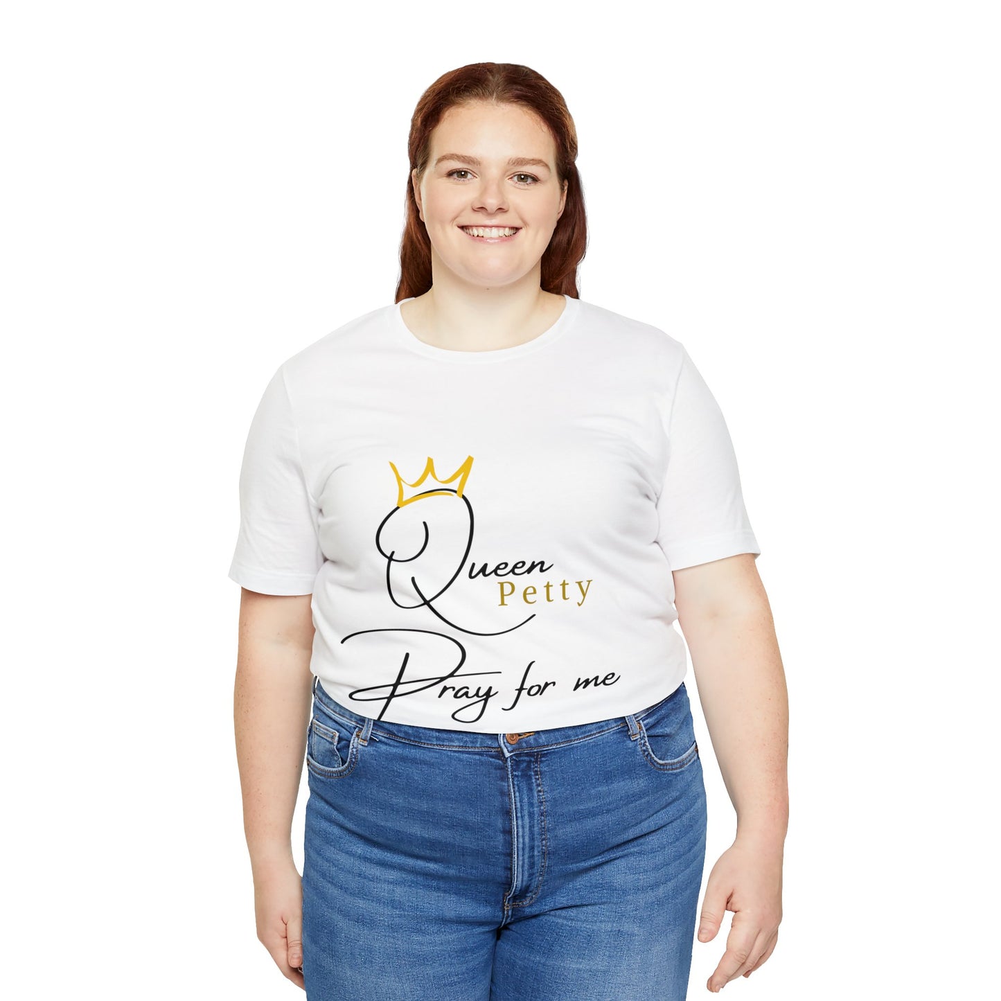 Pray for Queen Petty Unisex Jersey Short Sleeve Tee