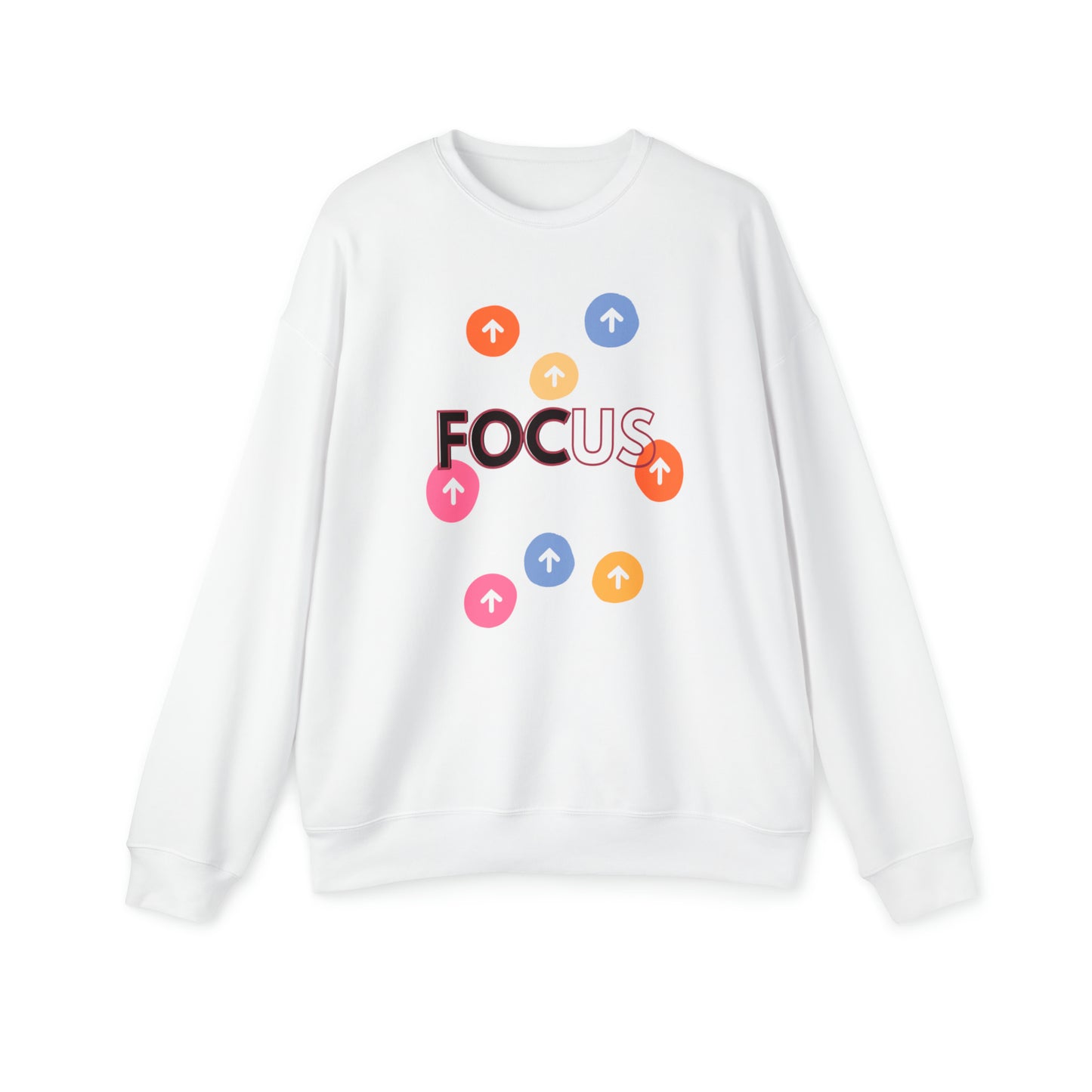 Focus UP Unisex Drop Shoulder Sweatshirt