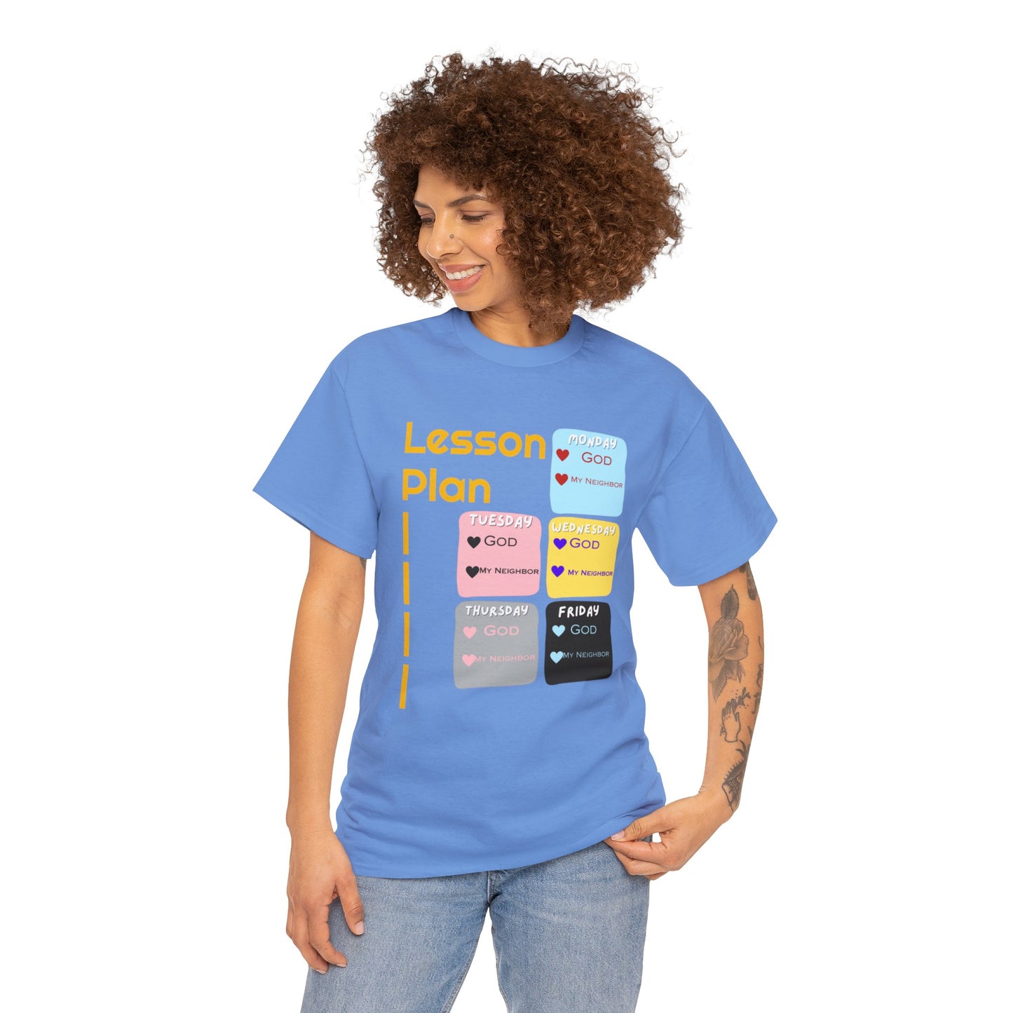 Lesson Plan Unisex Heavy Cotton Tee