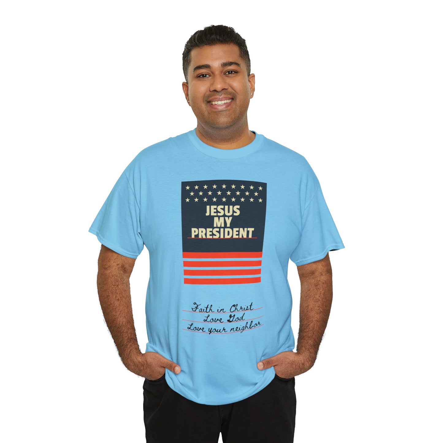 Jesus My President Tee: Affordable Faithwear for All