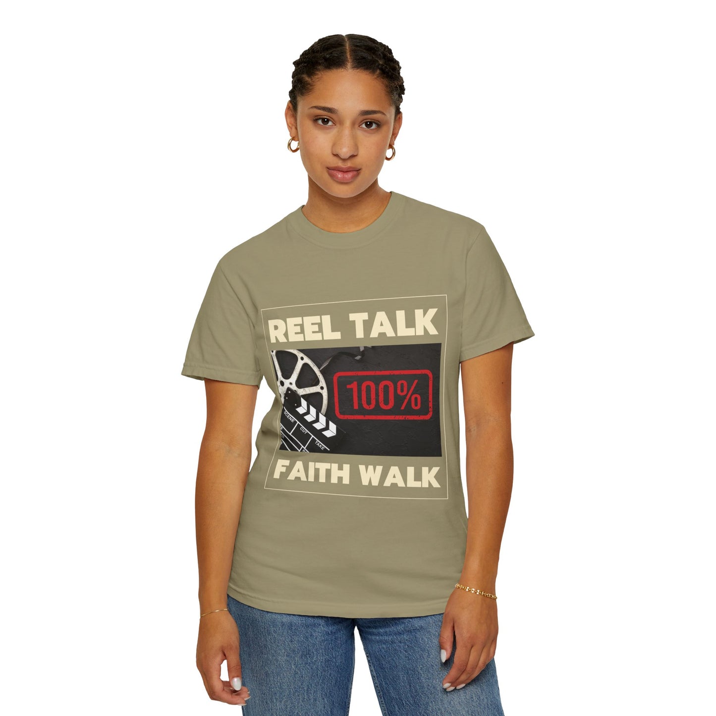 Faith Walk Unisex Garment-Dyed T-shirt