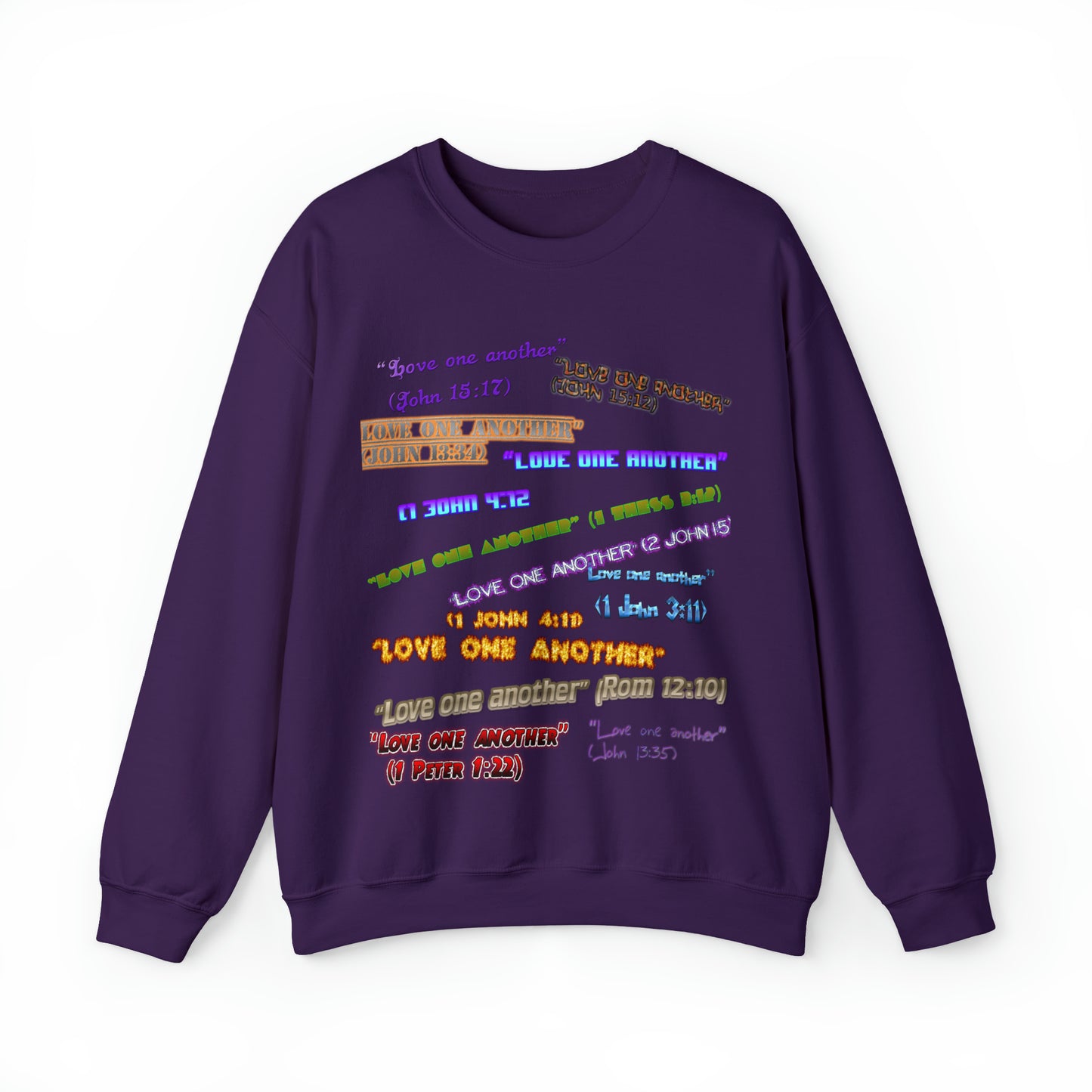 Love One Another Unisex Heavy Blend™ Crewneck Sweatshirt