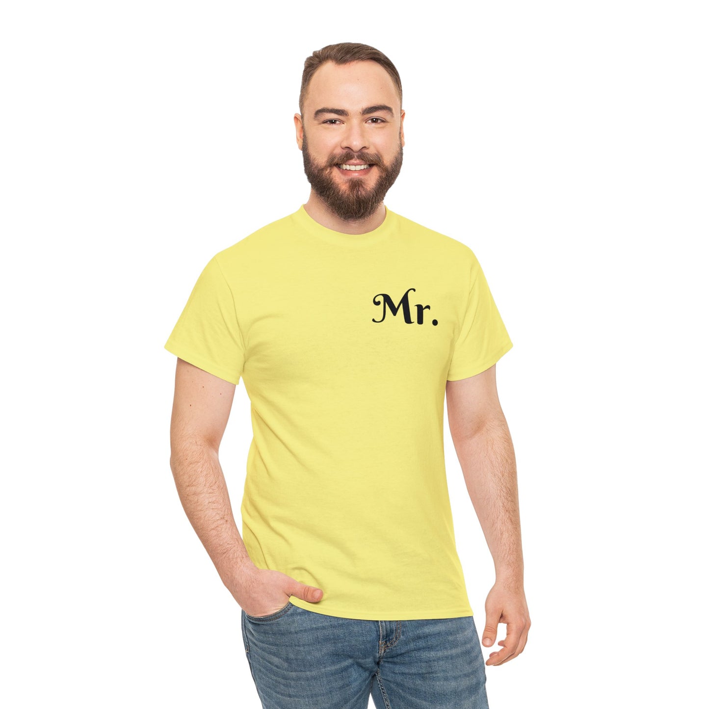 Mr. Unisex Heavy Cotton Tee