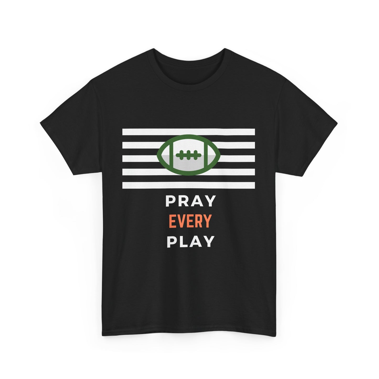 Pray Every Play Unisex Heavy Cotton Tee