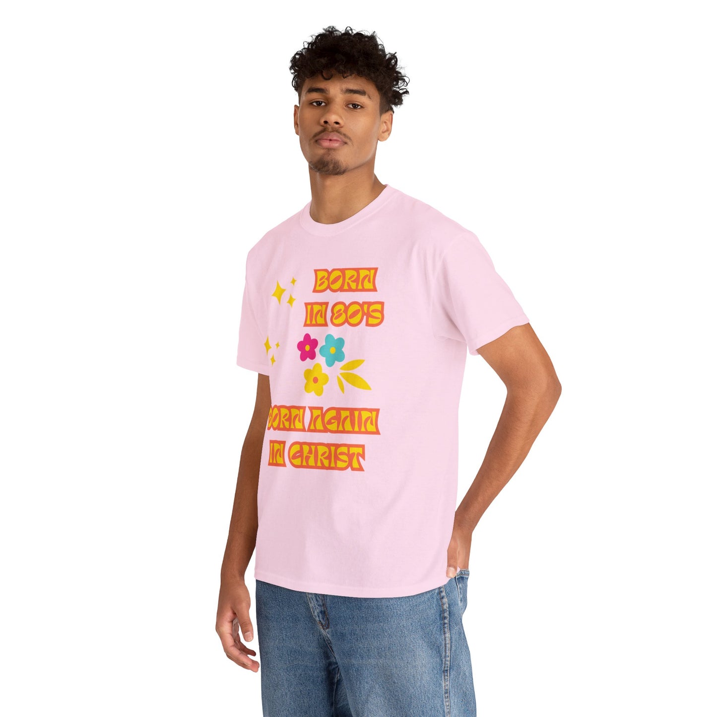 Born Again Unisex Heavy Cotton Tee