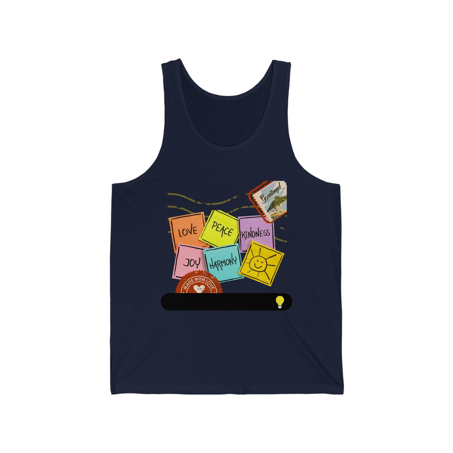 Kindness Advocate Unisex Tank Top: Share Positivity Everywhere