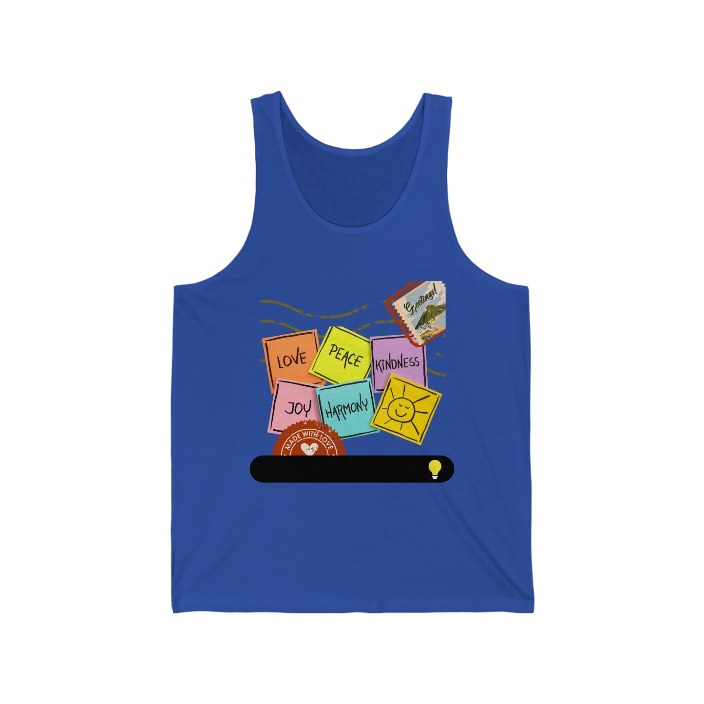 Kindness Advocate Unisex Tank Top: Share Positivity Everywhere