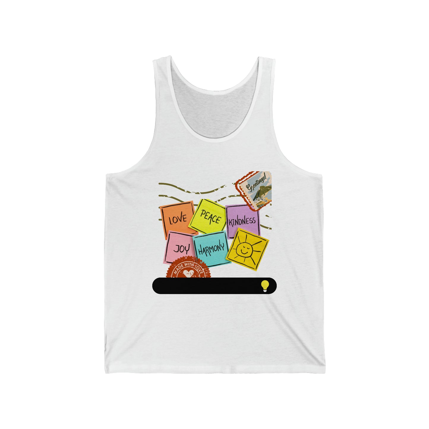 Kindness Advocate Unisex Tank Top: Share Positivity Everywhere