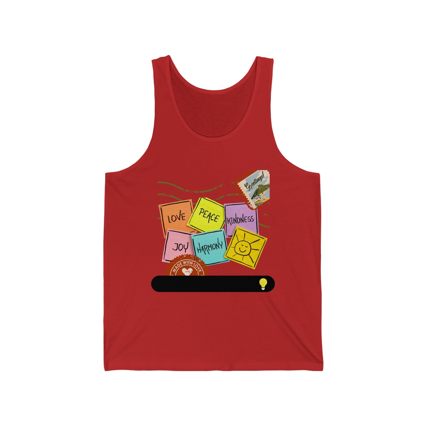 Kindness Advocate Unisex Tank Top: Share Positivity Everywhere