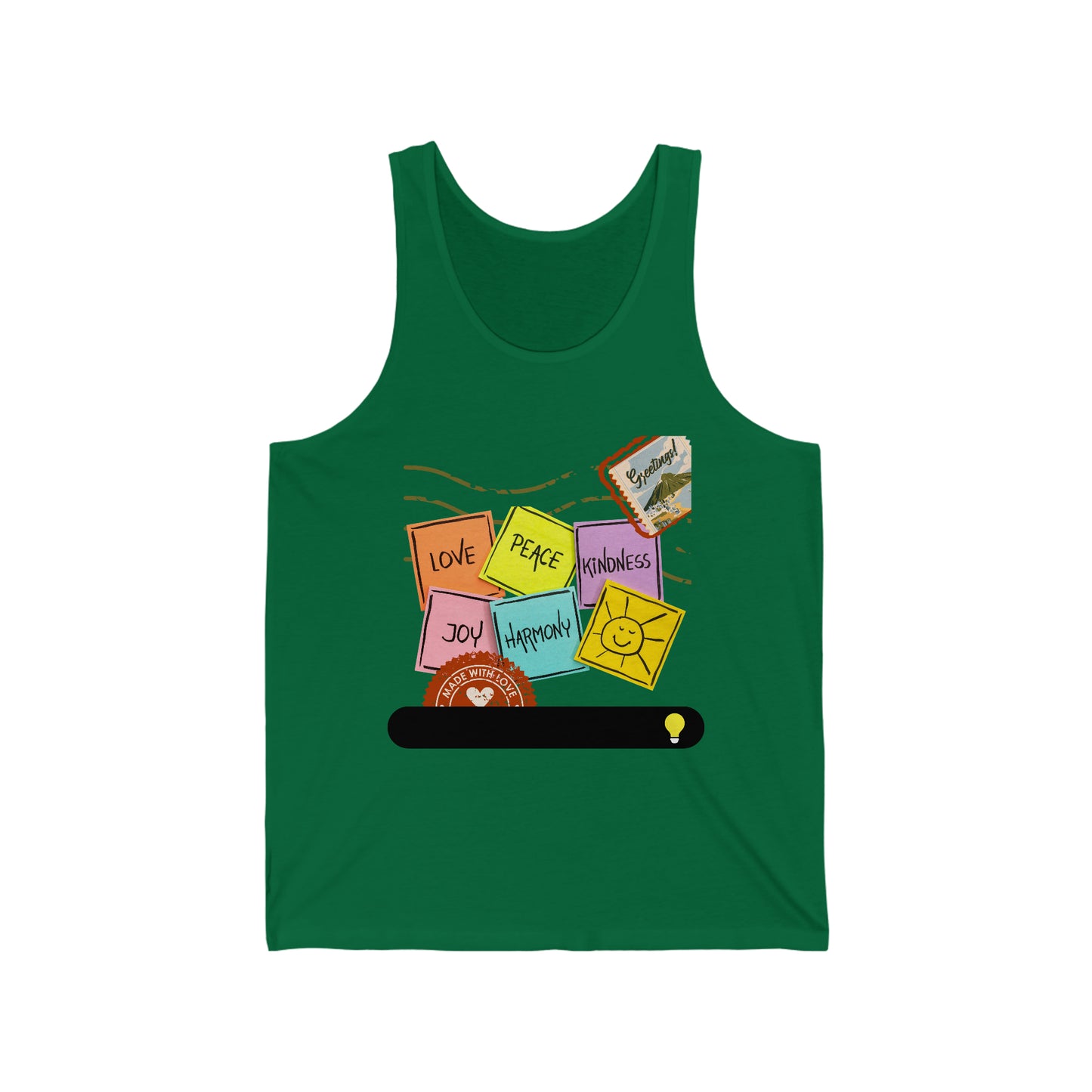 Kindness Advocate Unisex Tank Top: Share Positivity Everywhere