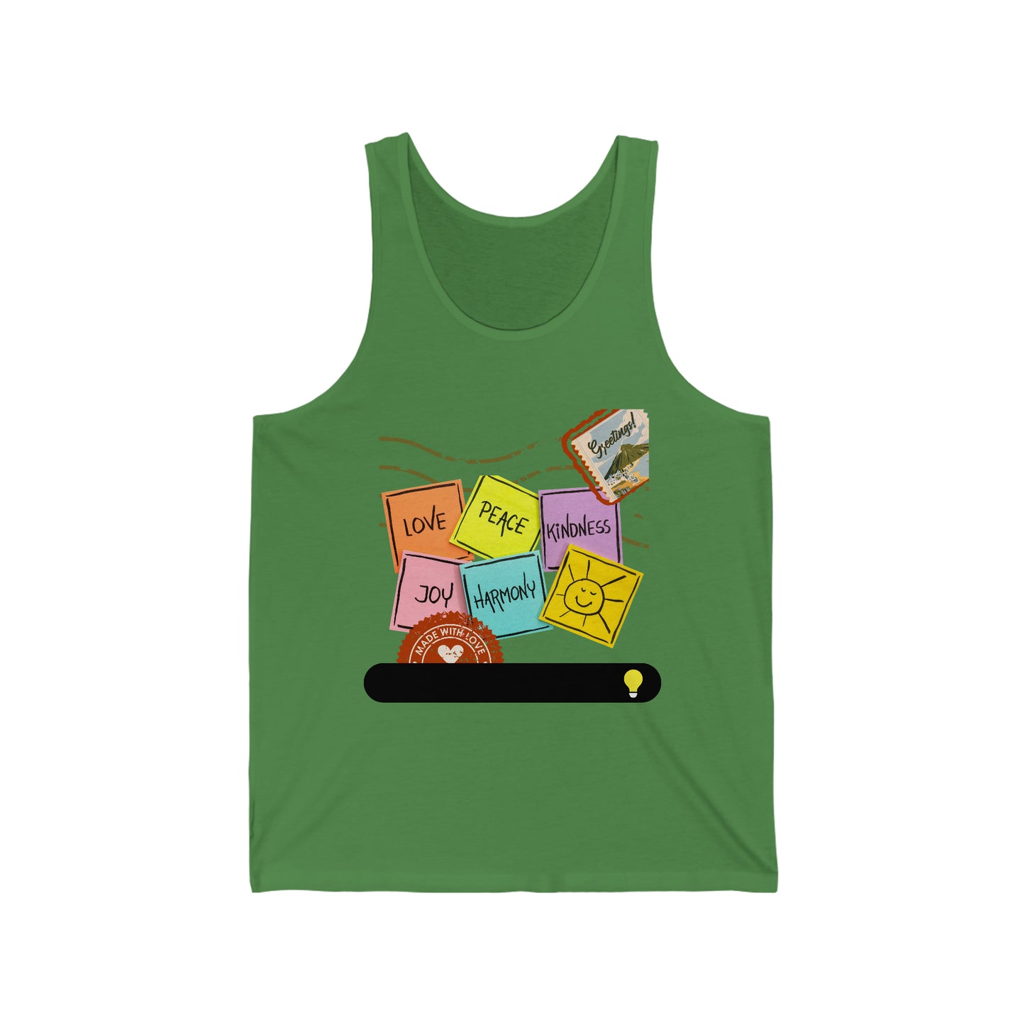 Kindness Advocate Unisex Tank Top: Share Positivity Everywhere