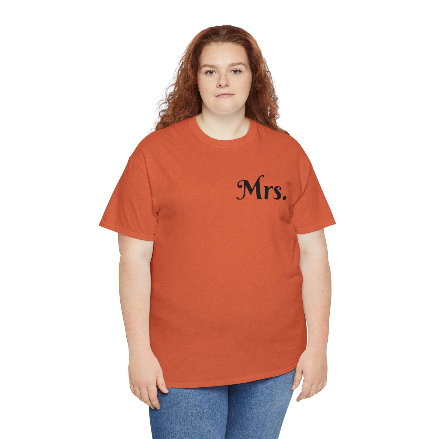 Mrs. Unisex Heavy Cotton Tee