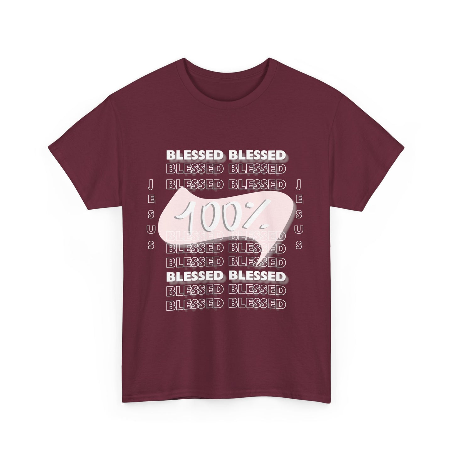 Jesus Blessed Unisex Heavy Cotton Tee