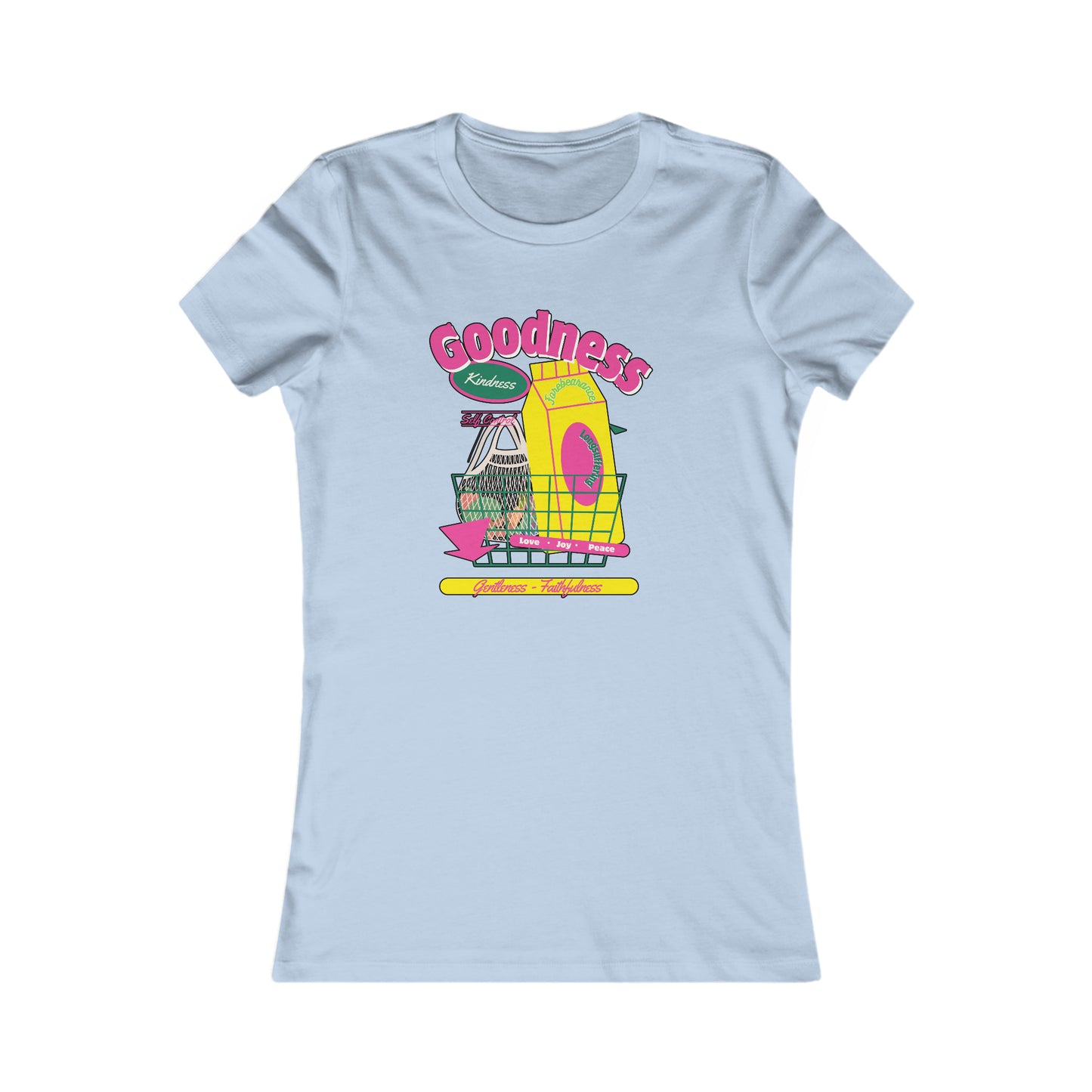 Fruit of the Spirit Graphic Tee: Feminine Fit for Women