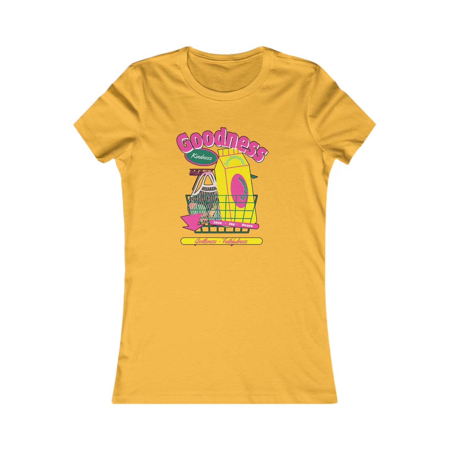 Fruit of the Spirit Graphic Tee: Feminine Fit for Women