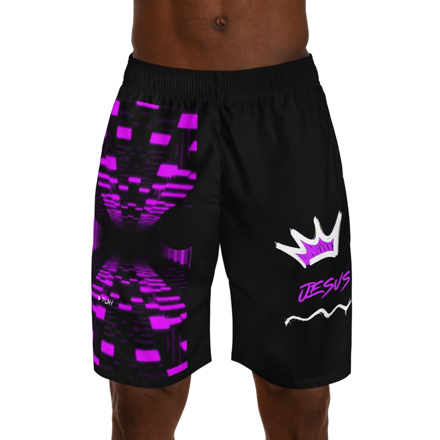 King Jesus Men's Jogger Shorts