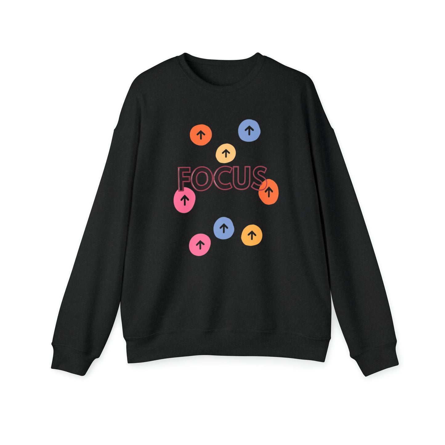 Focus UP Unisex Drop Shoulder Sweatshirt