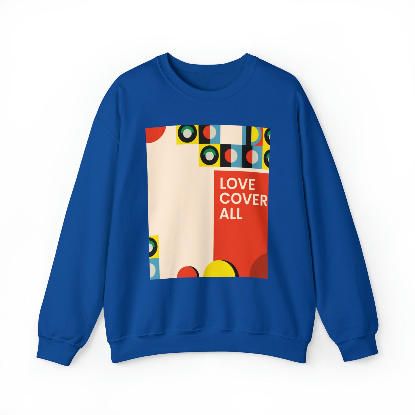 Love Covers All Unisex Heavy Blend™ Crewneck Sweatshirt