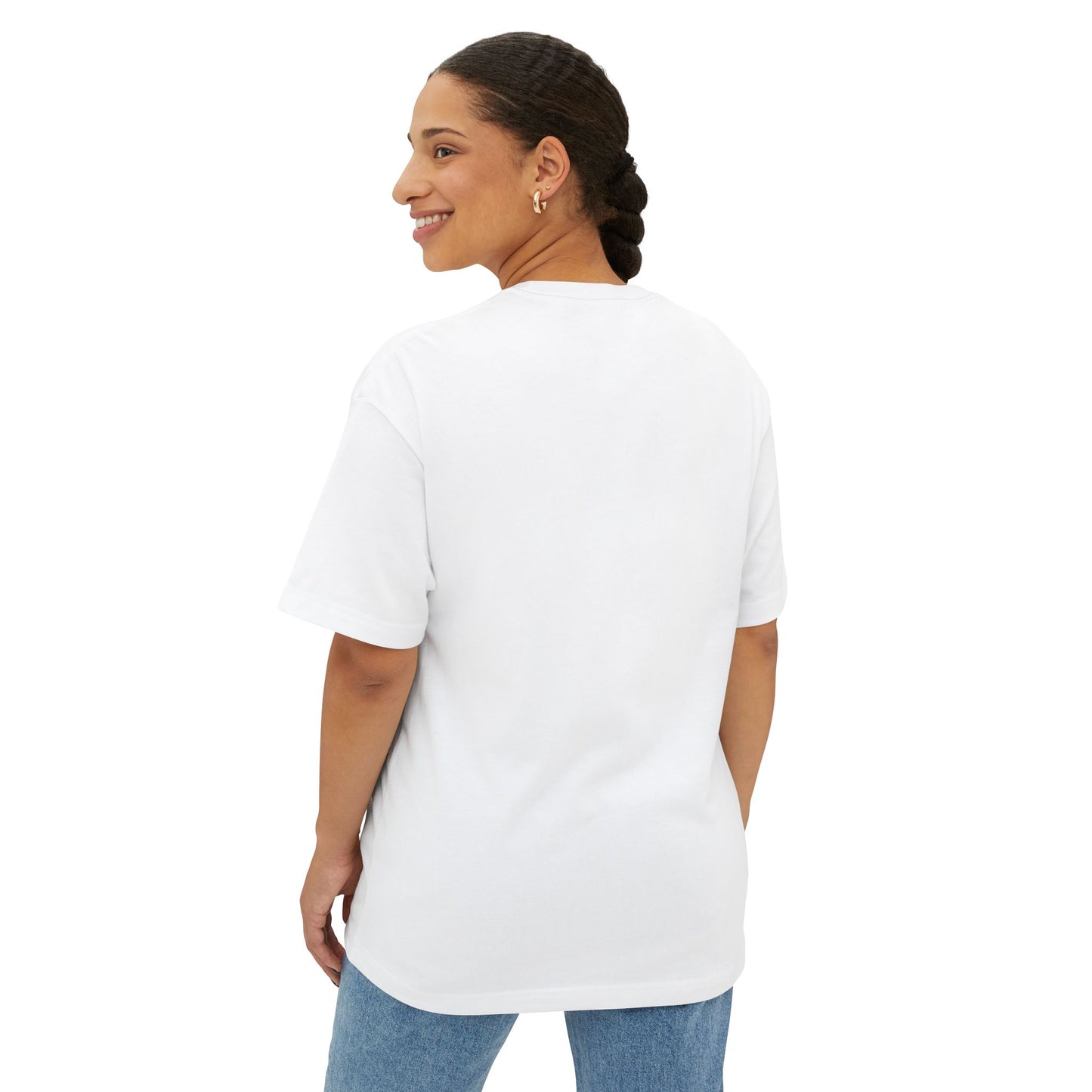 Unisex Oversized Boxy Tee - 'Favor' Crown Design - Stylish Casual Wear